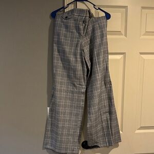 Women’s Wide Leg Plaid Pants